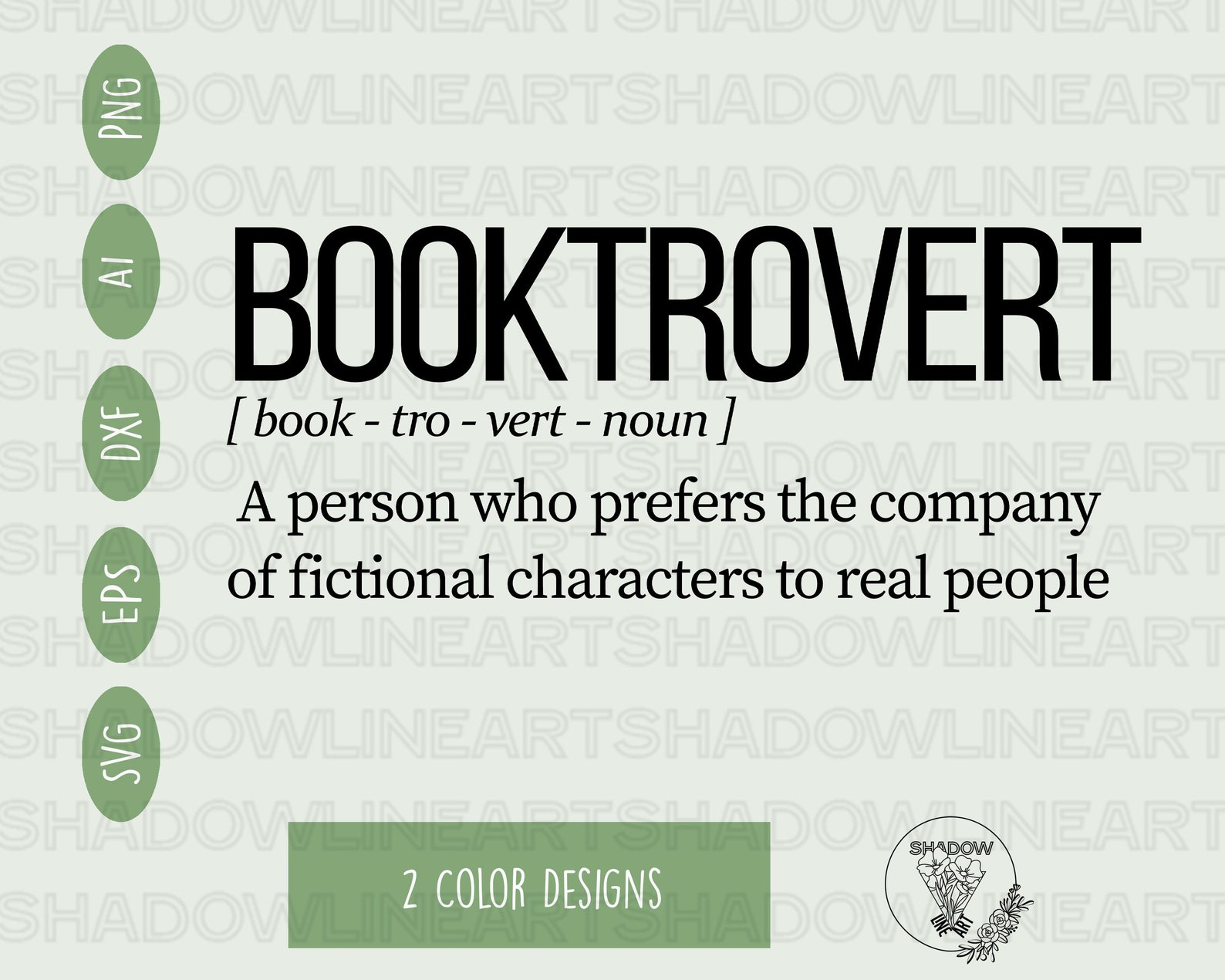 Booktrovert Svg Bookworm SVG Files for Cricut Digital - Etsy