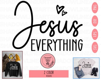 Jesus Over Everything Png | Etsy