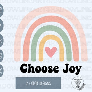 Choose Joy Svg • Christian SVG Files For Cricut • Digital Download