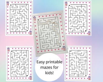 unicorn maze game etsy