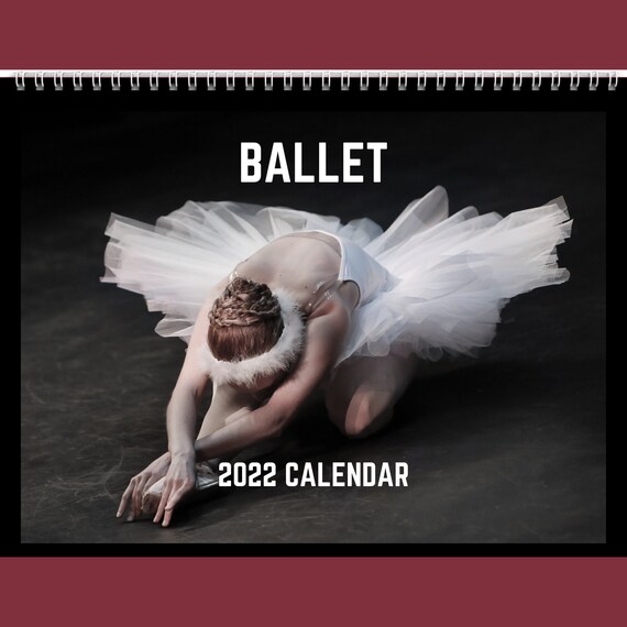 Ballet Calendar 2022 Gift Idea for Ballet Lovers Wall Etsy