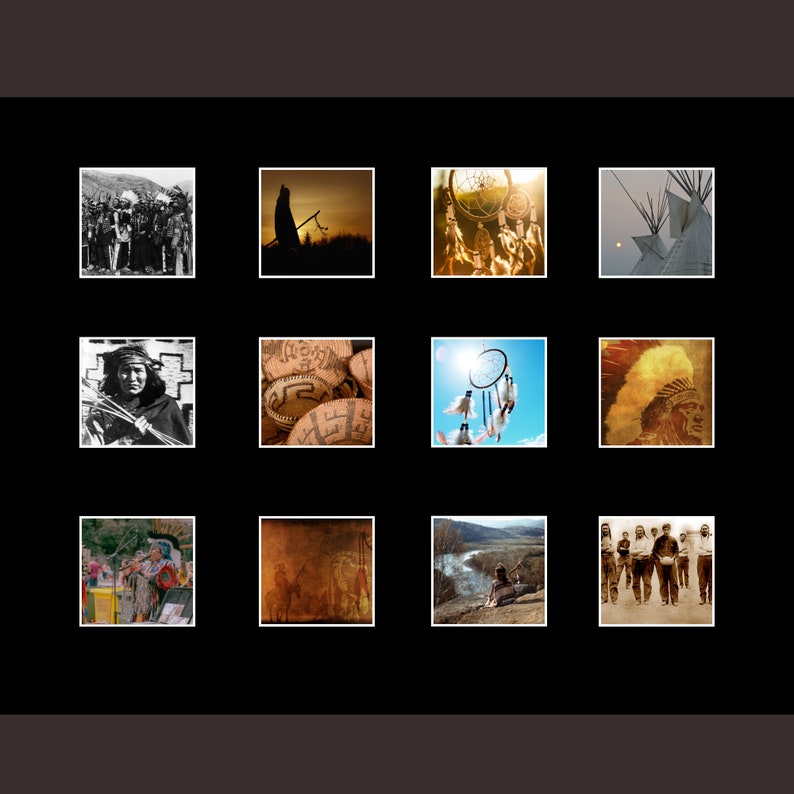 Native American Calendar 2024 Gift Idea for Native American Lovers Wall
