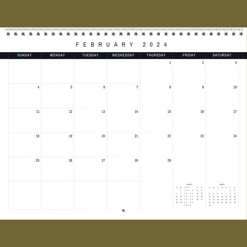 Rooster Calendar 2024 Gift Idea for Rooster Lovers Wall Calendar