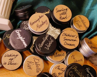 Solid Perfume Testers - Custom Bundle of 4 (Choose any from the description box)