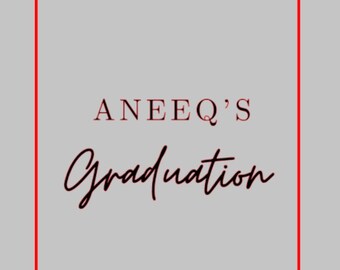 Graduation Sticker, Custom Name Vinyl Sticker Decal, Graduate Gift, Iron on