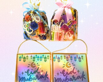 Eid Kids Gift Bag –  Party Favour, Personalised Treat Bag for Boys & Girls : Ramadan