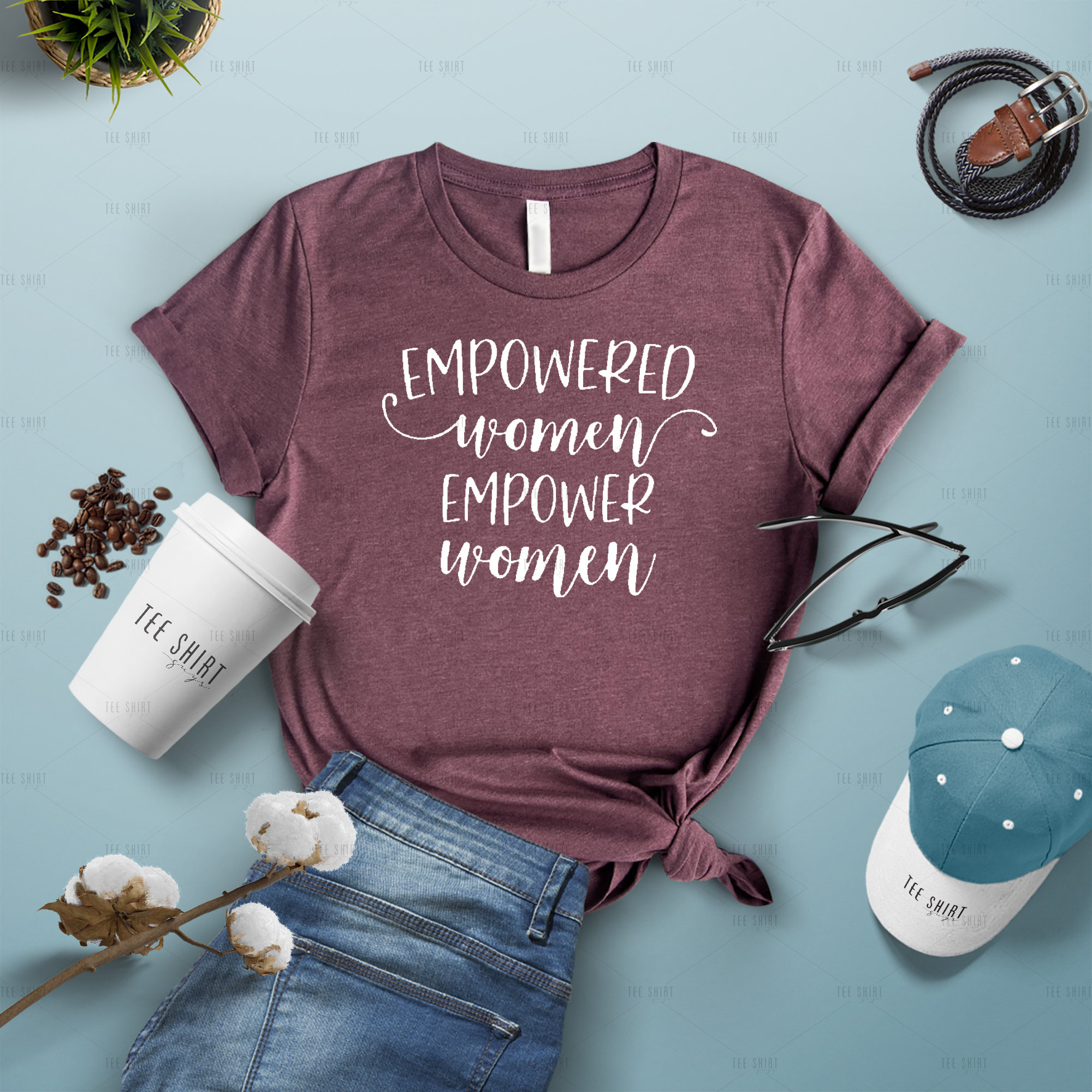 Discover Empowered Women Empower Women, Feminist,  Feminist T-Shirt, Woman Up T-Shirt, Girl Power Shirt, FTM314