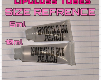 100pc Your Custom Sticker Label and Lipgloss tubes | 5ml 10ml Lipgloss Bulk Wholesale Small Business Beginners
