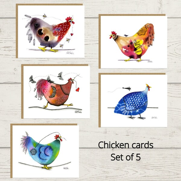Whimsical Chicken Etsy