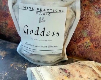 Goddess bath salts, Bath salts, Self love bath salts, Bridesmaid gifts, Valentines gift, Goddess, Bath soak, Bath and Body