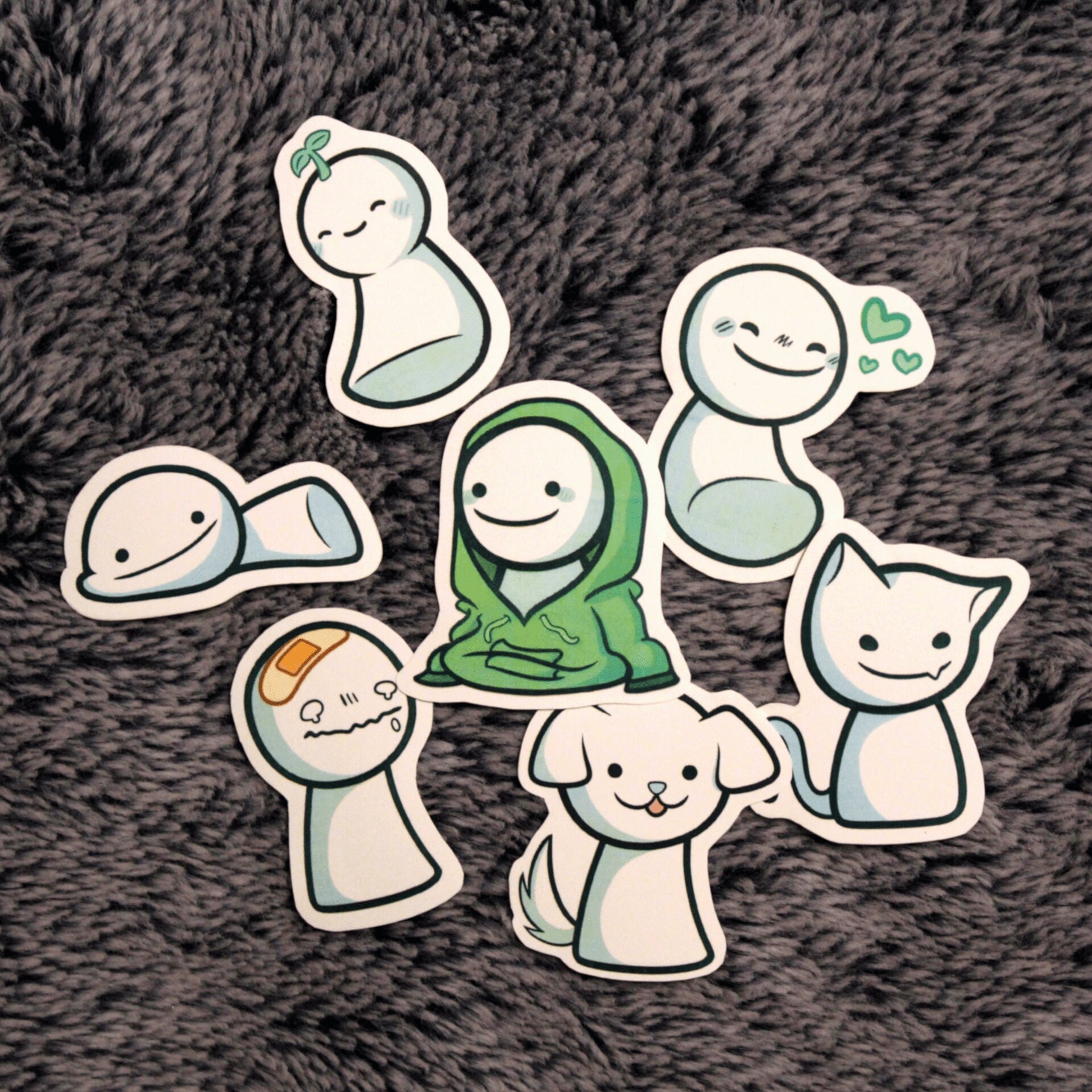 chibi dream sticker pack dream smp stickers set etsy