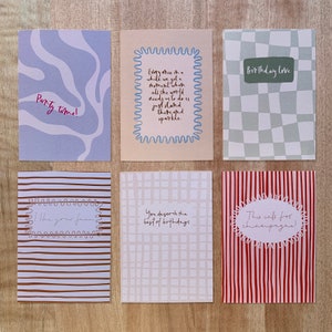 Any 3 Cards Bundle | Hand Lettered Greeting Card