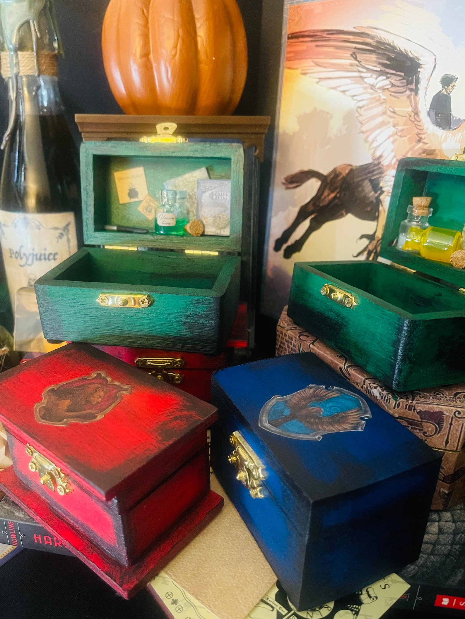 Harry Potter Jewelry Box Etsy