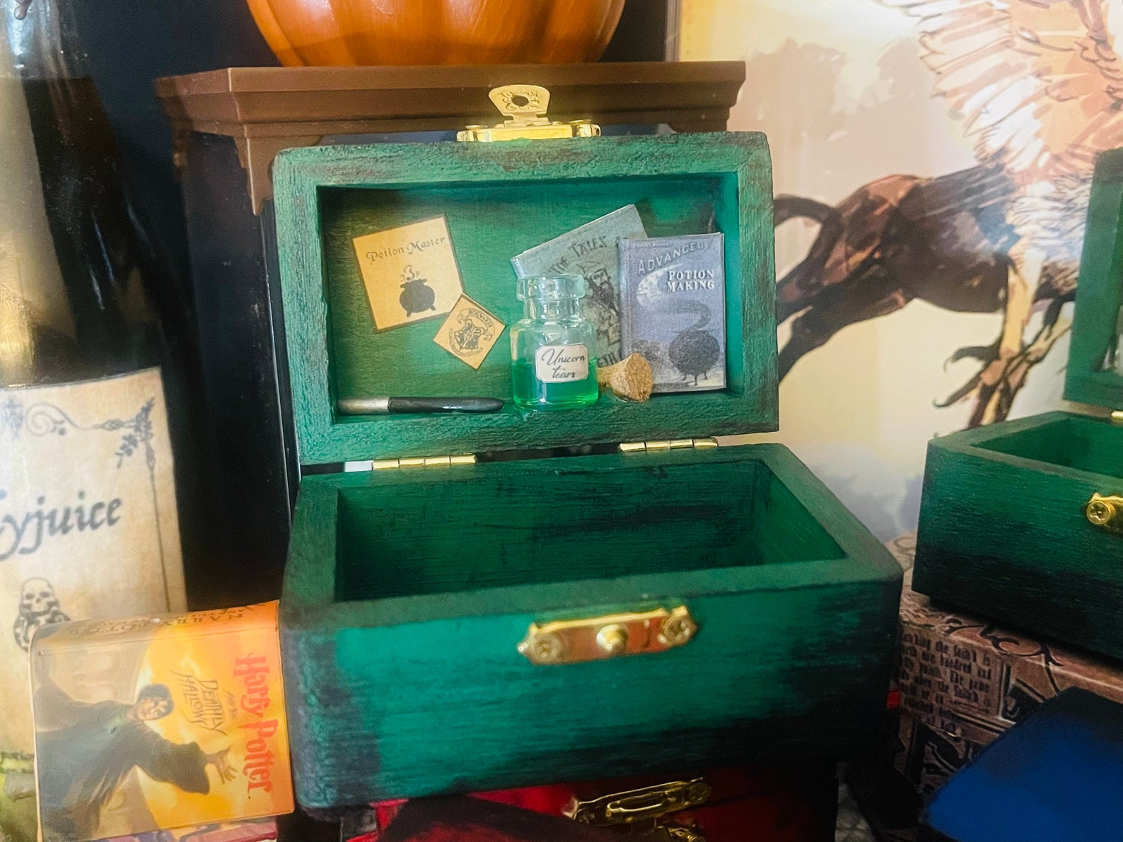 Harry Potter Jewelry Box Etsy