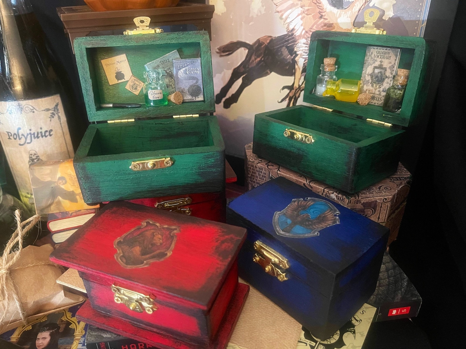 Harry Potter Jewelry Box Etsy