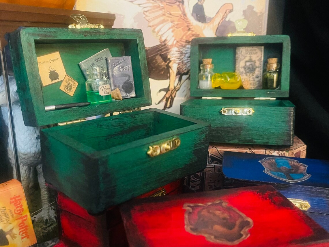 Harry Potter Jewelry Box Etsy