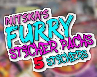 Nitska's Furry Sticker Pack