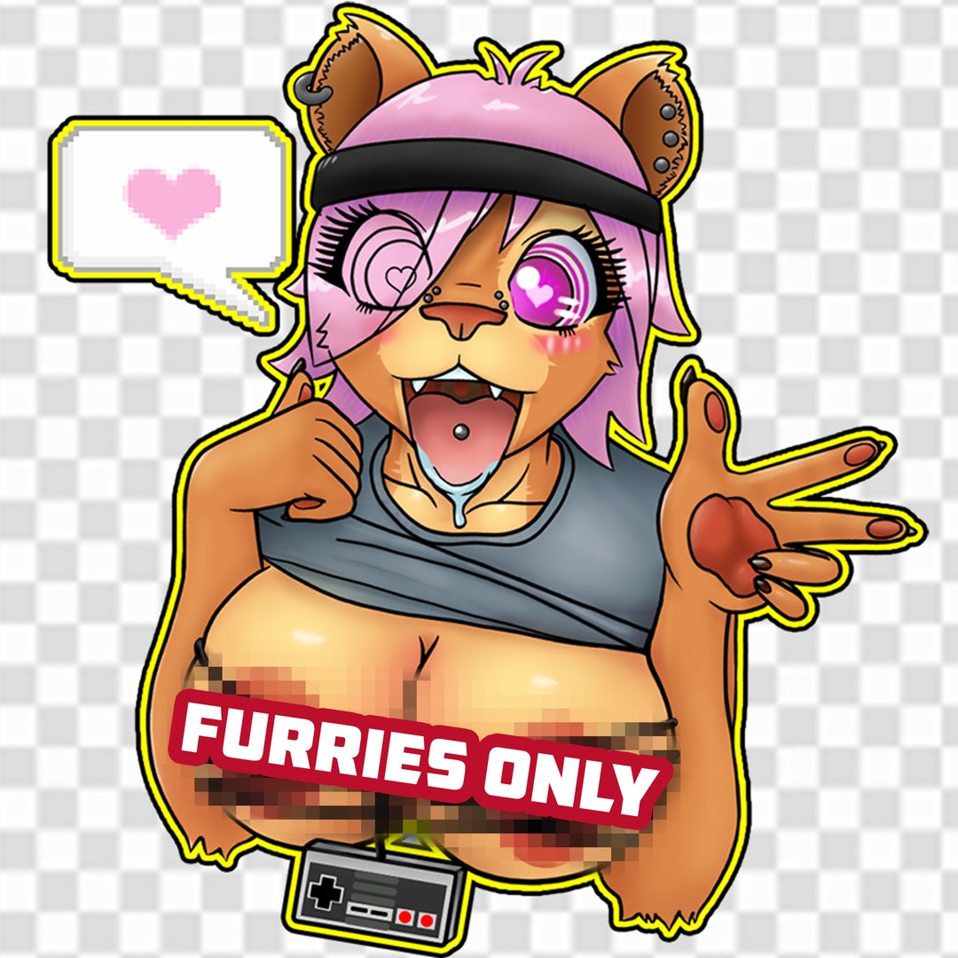 Furry Furries Yiff Sticker Furry Merch Furry Items Furry - Etsy