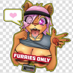 Nitska ファーリー、ファーリー、yiff、ステッカー、ファーリー グッズ、ファーリー アイテム、ファーリー アニメ、NSFW ステッカー、ファーリー NSFW、ファーリー ステッカー、セクシー キャット、セクシー ステッカー