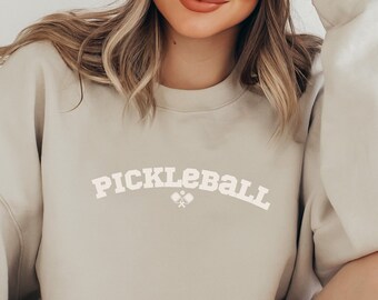 Pickleball Sweatshirt Pickleballer Pickleball Sweater Gift for Pickleball Lover Pickleball Gifts for Women Pickle Ball Tshirt Pickleballer