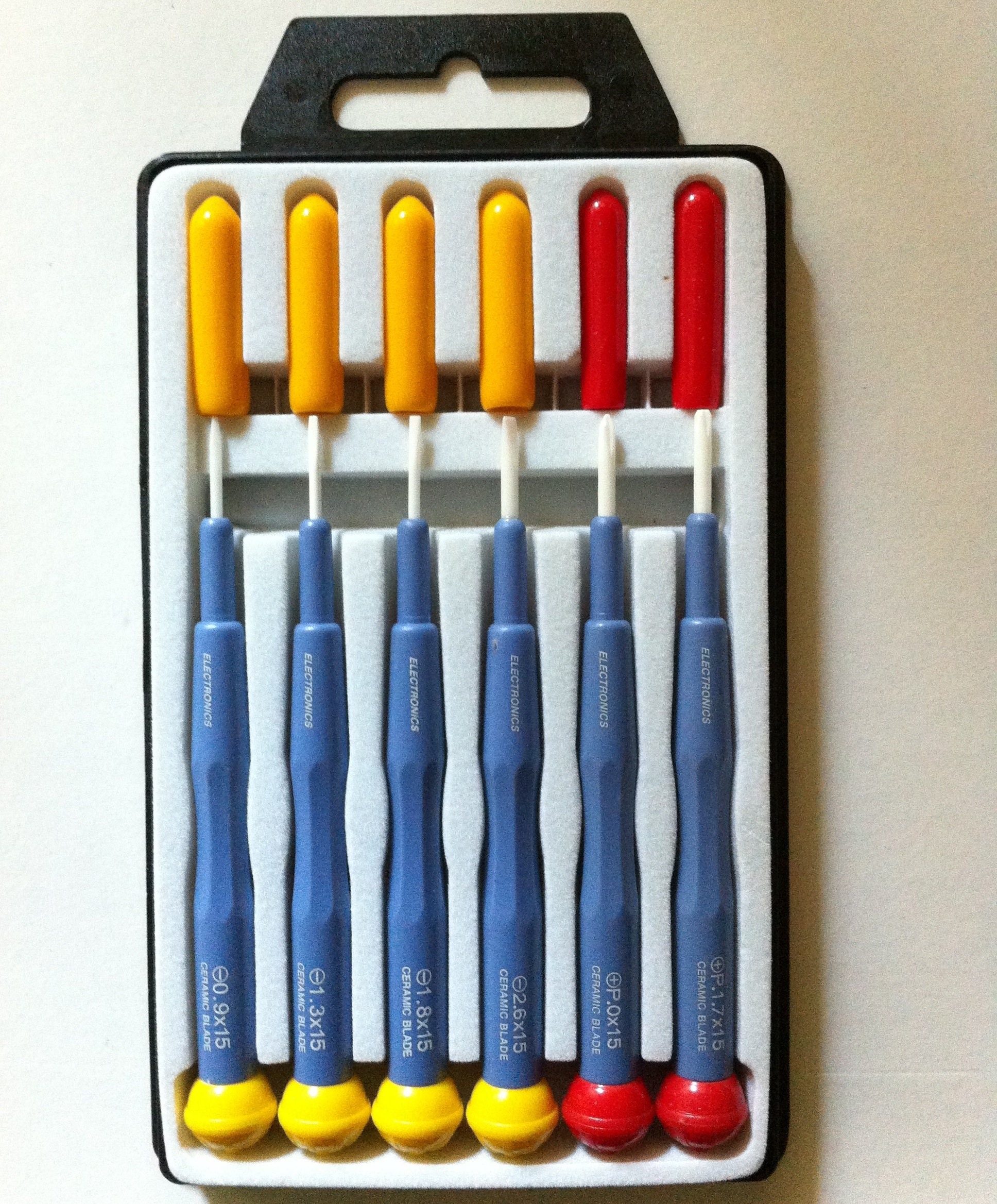 Precision Ceramic Screwdriver Set for DIY Projectsflat/slotted