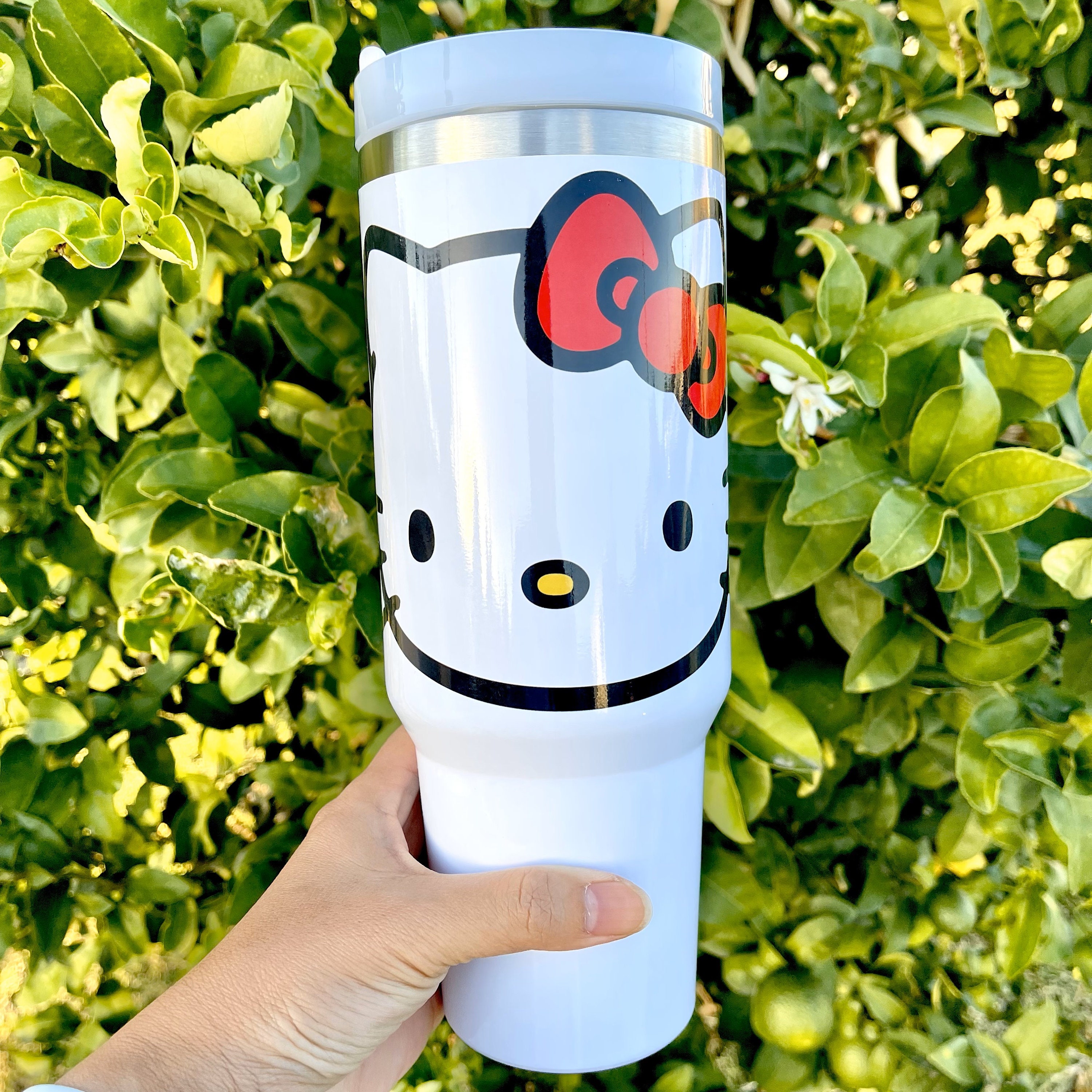 Hello Kitty 40 Oz. Stainless Steel Tumbler With Leak-Proof Lid