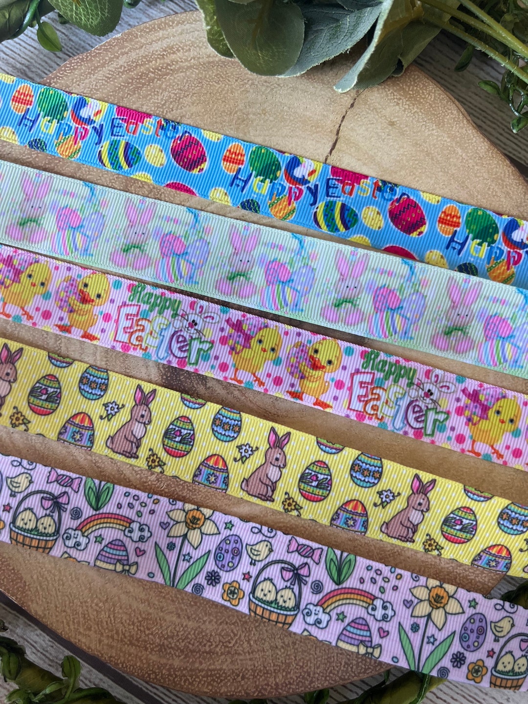 Easter Ribbon Bundle, 5 Metre Easter Ribbon Bundle, Easter Craft ...