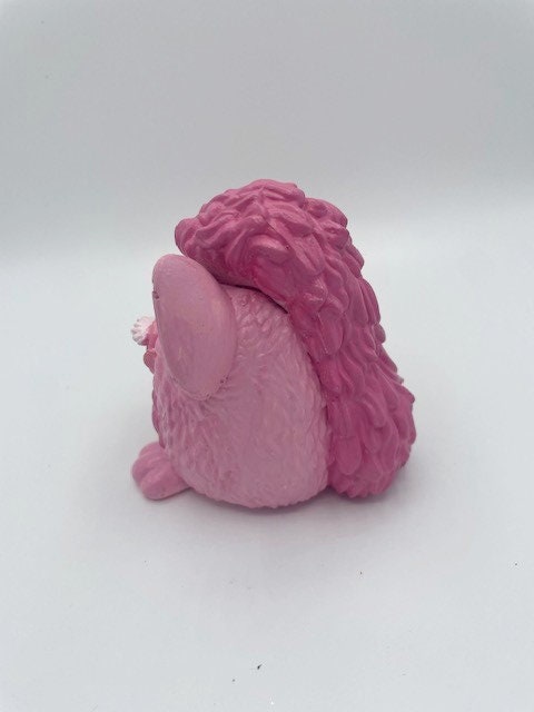 Pink Flamingo Furby Sculpture Model Figurine Figure 1998 1999