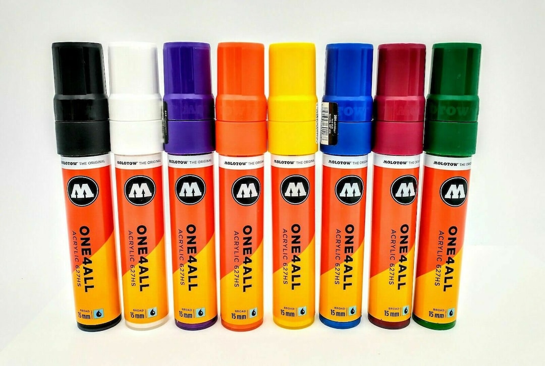 Molotow One4All 4–8mm Marker – Acrylmarker met Beitelpunt