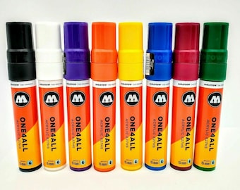 Marcador de pintura acrílica individual Molotow one4all 627hs de 15 mm para grafiti