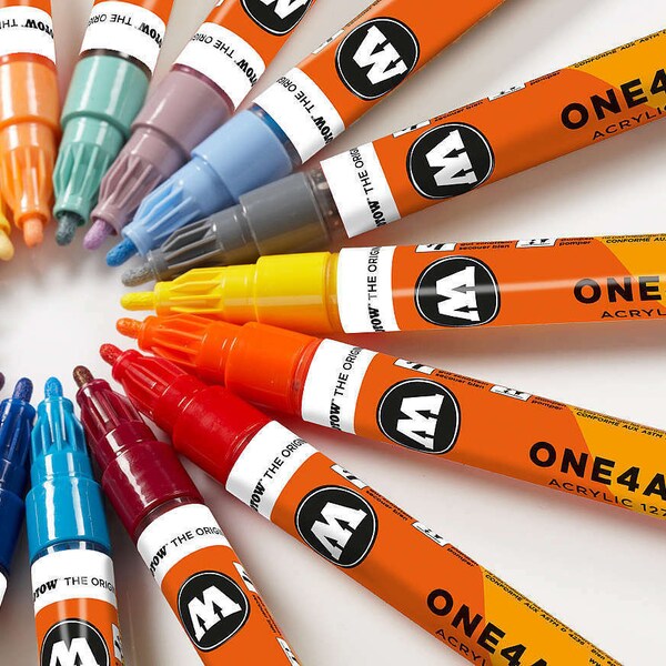 Molotow one4all 127hs 2mm single acrylic paint markers graffiti