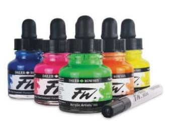 FW Acrylic Ink 1oz Daler-Rowney