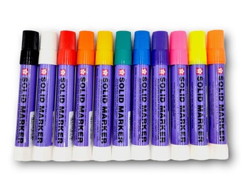 Sakura solidified paint sticks - streakers for many surfaces