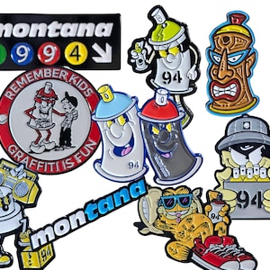 MTN Graffiti Enamel Pins