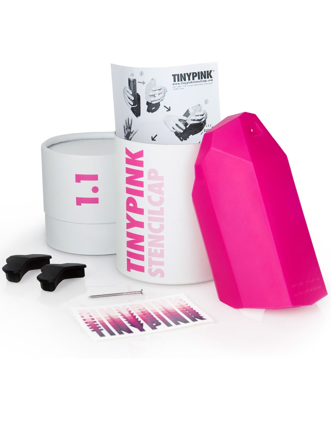 Tiny Pink Stencil Cap Precision Stencil Caps for Graffiti Etsy