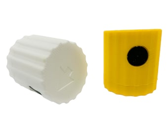 NY Fat and Yellow Cap Hidden Stash Jars for caps, herbs, jewelery