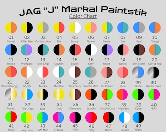 JAG Markal "J" Split Marker Handmade in the US Graffiti Art Split Marker