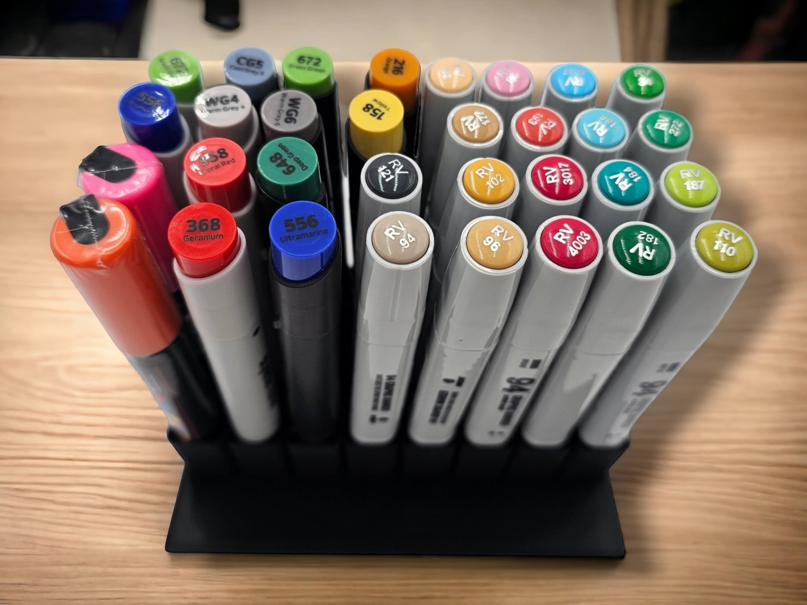 Marker Holder, holds 32 markers fits many marker types 16mmx16mm slots read description for marker fit