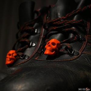 Skull Head Shoes Accessories (2's) Skulls, Gothic, Shoes, Accessories, Badass, Merry Christmas, Buckles, Shoelace Decoration