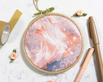 Rustic Cottagecore - Embroidery Hoop Print | Herbert Arnould Olivier Altered Art, Cute Classical Aesthetic, Whimsical Wall Hangings