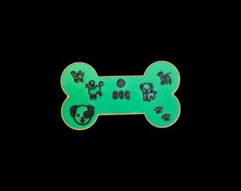 Fully Custom 3D-Printed Cat & Dog Tags – Designed Just for Your Pet!