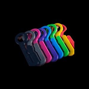 Clip mains libres pour sac à crottes avec mousqueton - Pratique et pratique pour promener les chiens.