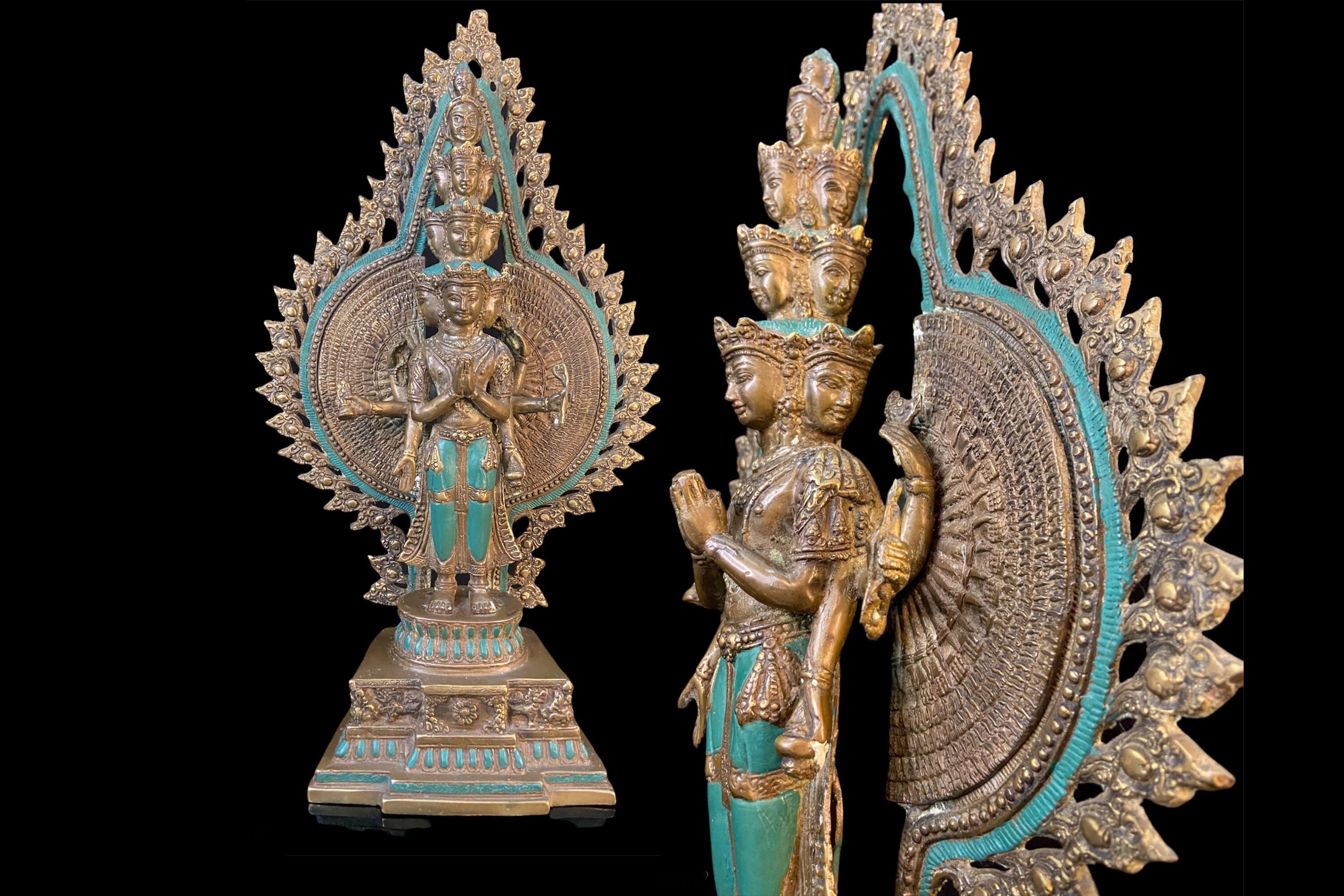 Statue De Lokeshvara,