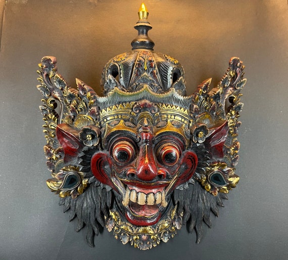 Hand Carved & Painted Barong Masks Hand Carved & Painted Barong Masks