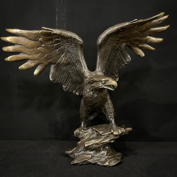 Large Eagle Statue Etsy