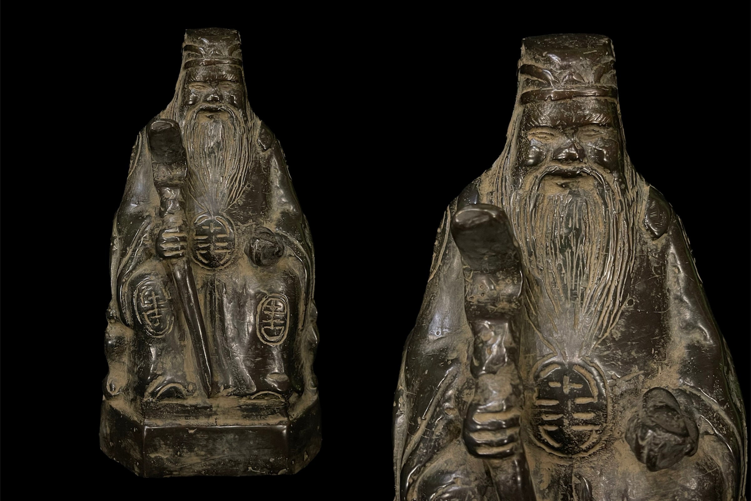 Earth God Chinese Statue Tudi Gong Sculpture Earth Lord Etsy Australia