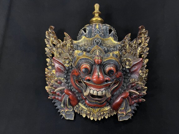 Hand Carved & Painted Boma Masks Hand Carved & Painted Boma Masks