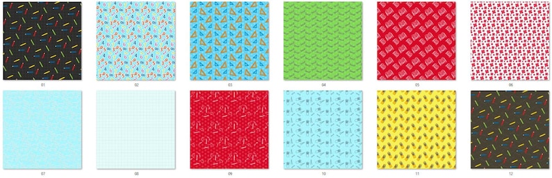 Sctapbook Math Math Digital Paper, Numbers, Equations, Algebra, Geometry, Calculus ...