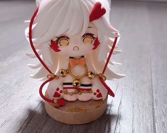 Genshin Ibaraki Clay Figure, Cute Version Of Ibaraki Figurine – Ultra-Light Clay Creation, Hydro Slime, Birthday Gift, Genshin Merch