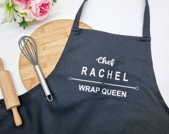 Personalized Baking Apron, Custom Cooking Gift for Her